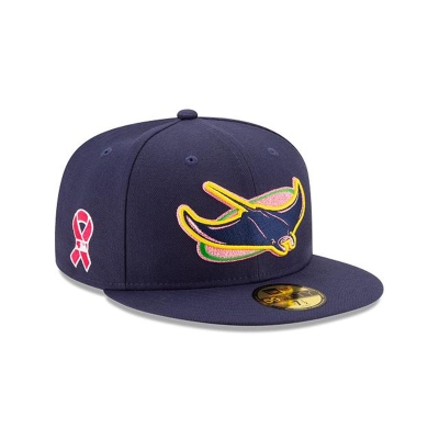 Tampa Bay Rays Gorra | New Era MLB Mother's Day 59fifty Fitted Cap Mexico - Azules
